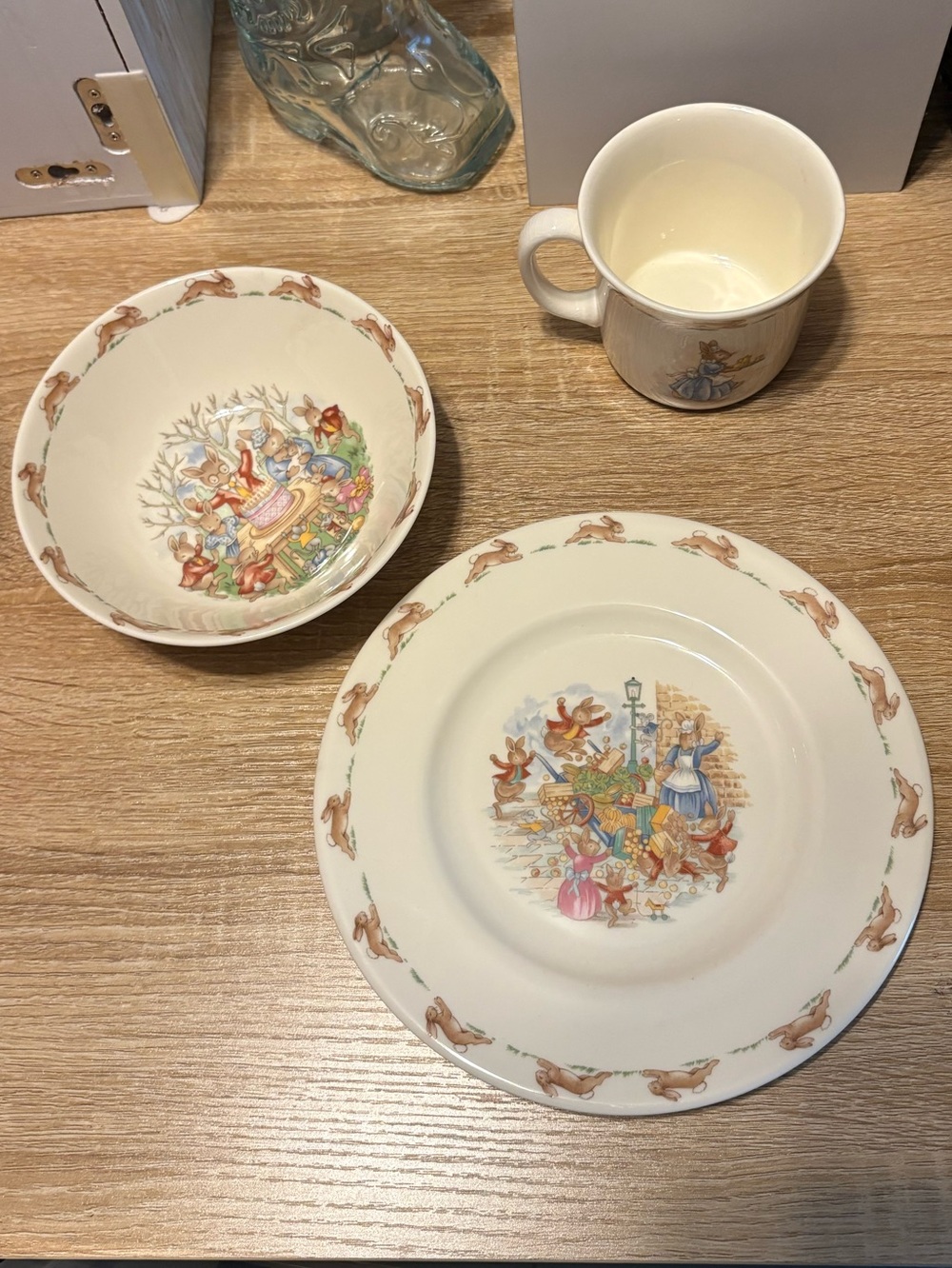 Bunnykins 3 Piece set
